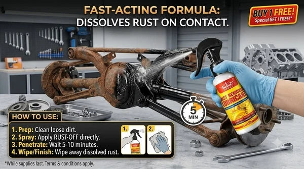 Rust Remover Lubricant 100 ml Buy 1 Get 1 Free