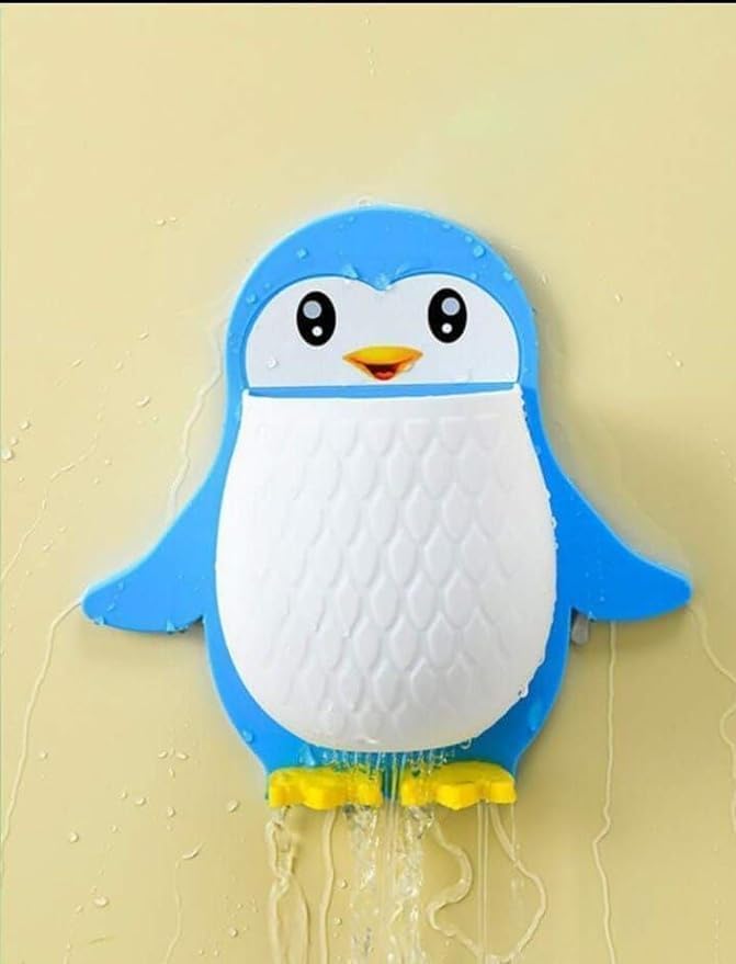 Penguin Shape Wall Mounted Toothpaste Holder