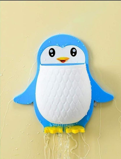 Penguin Shape Wall Mounted Toothpaste Holder