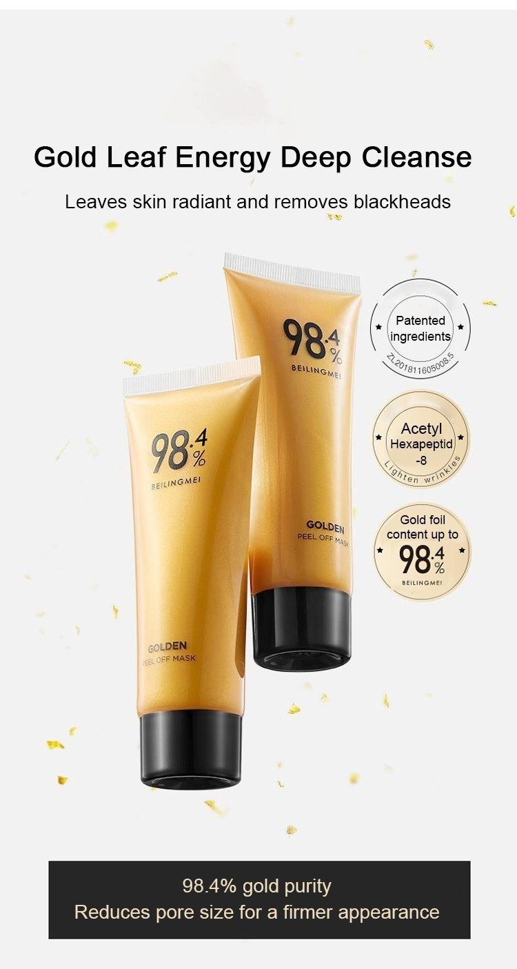 BEILINGMEI GOLD PEEL OFF MASK PACK OF 1