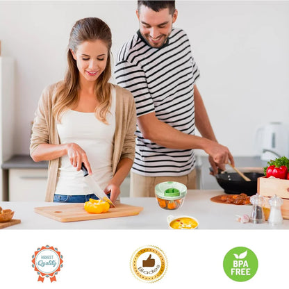 Manual Pull String Food Chopper