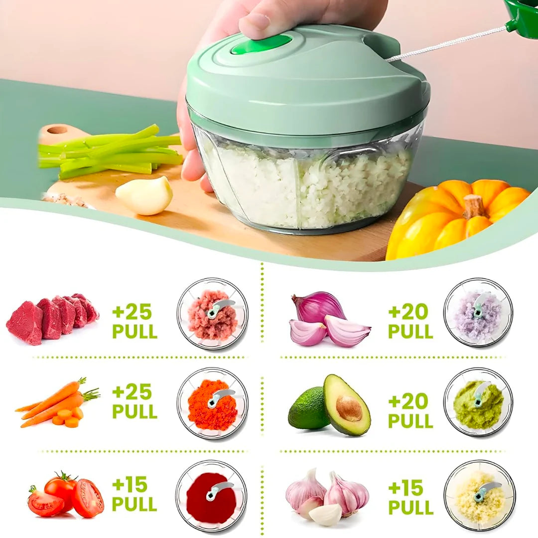 Manual Pull String Food Chopper