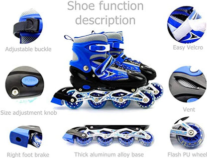 SKATING SHOES BLUE